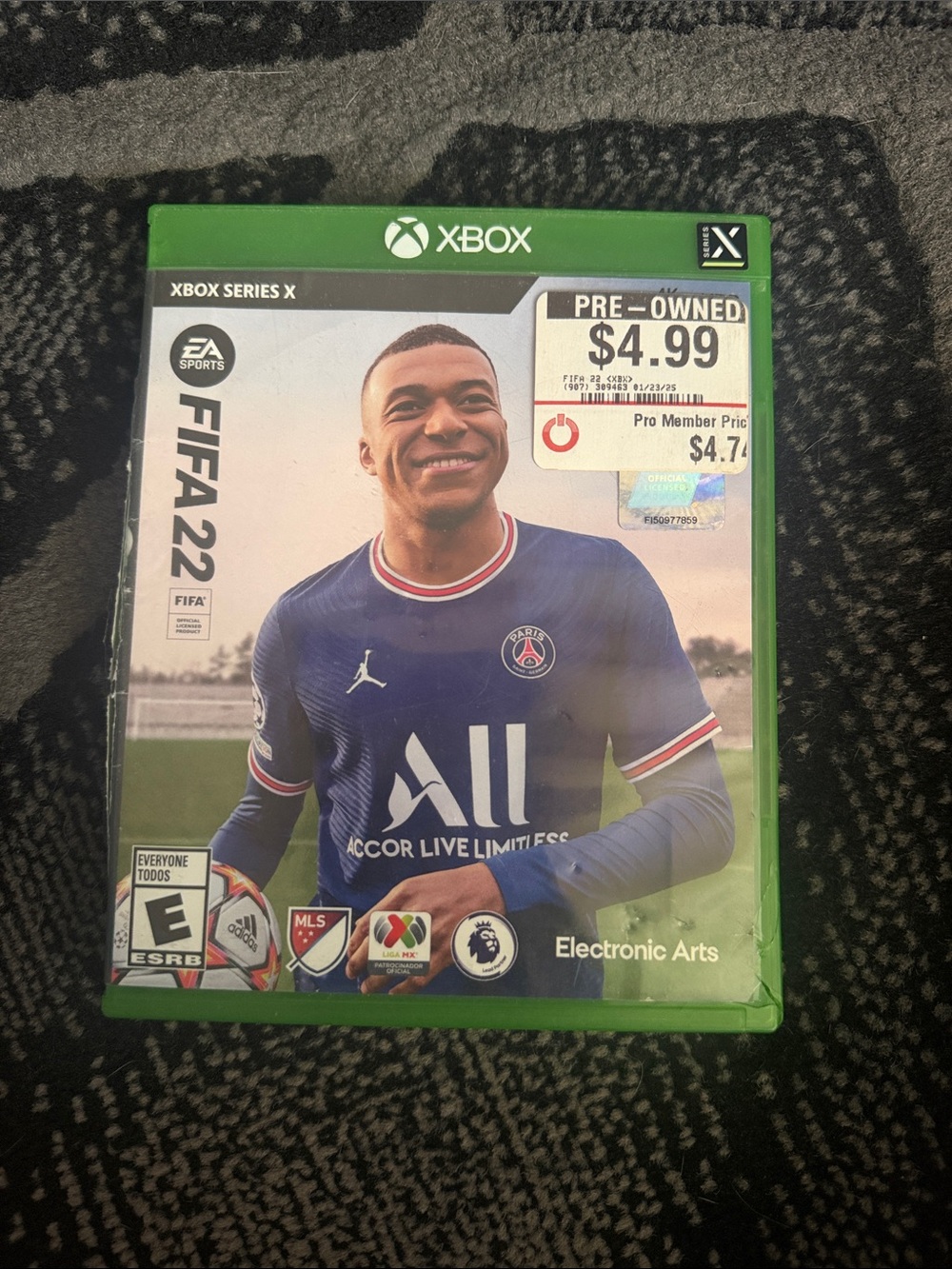 FIFA 22 (Xbox Series X) — — Blue Cover